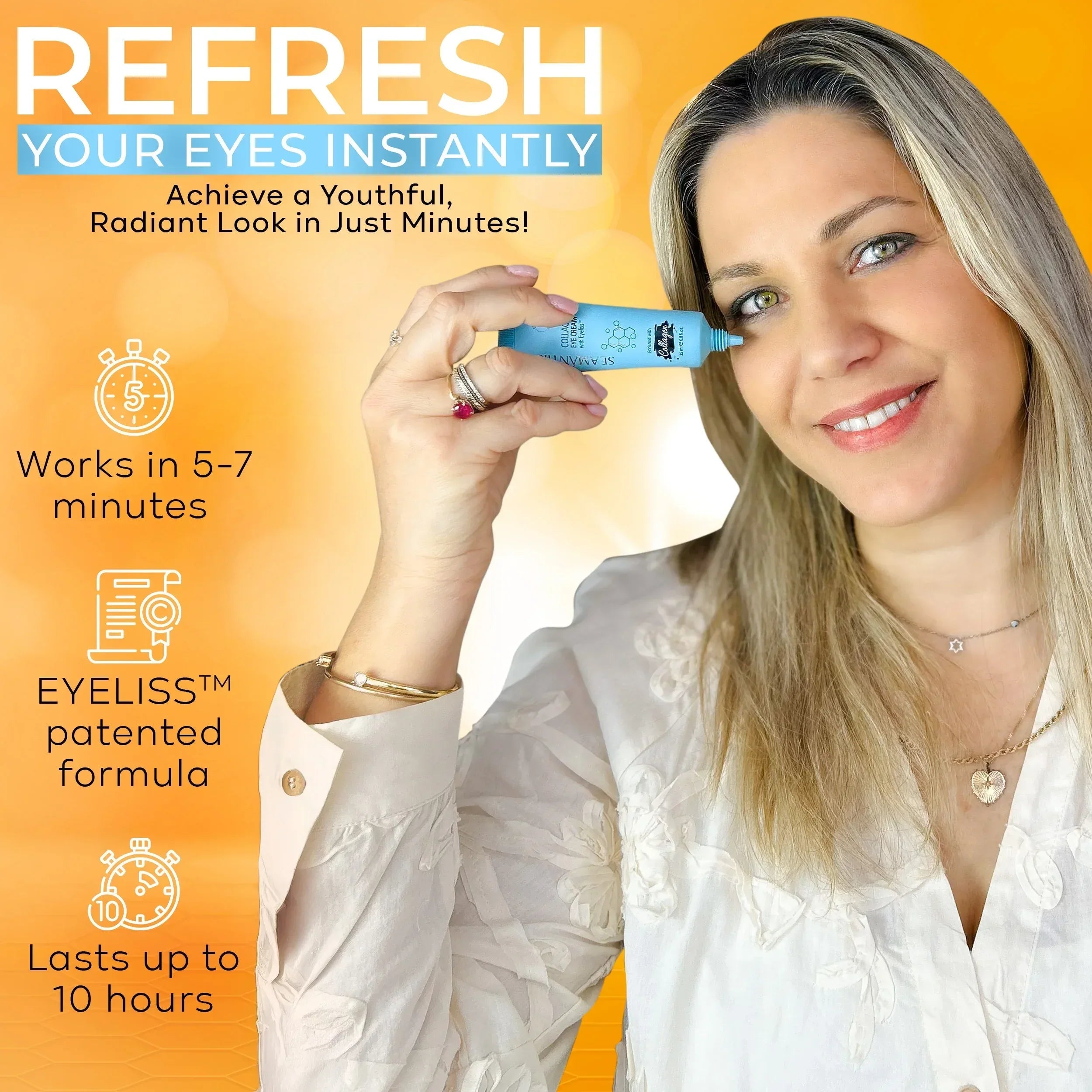 COLLAGEN EYE CREAM - With Eyaliss™ - Seamantika